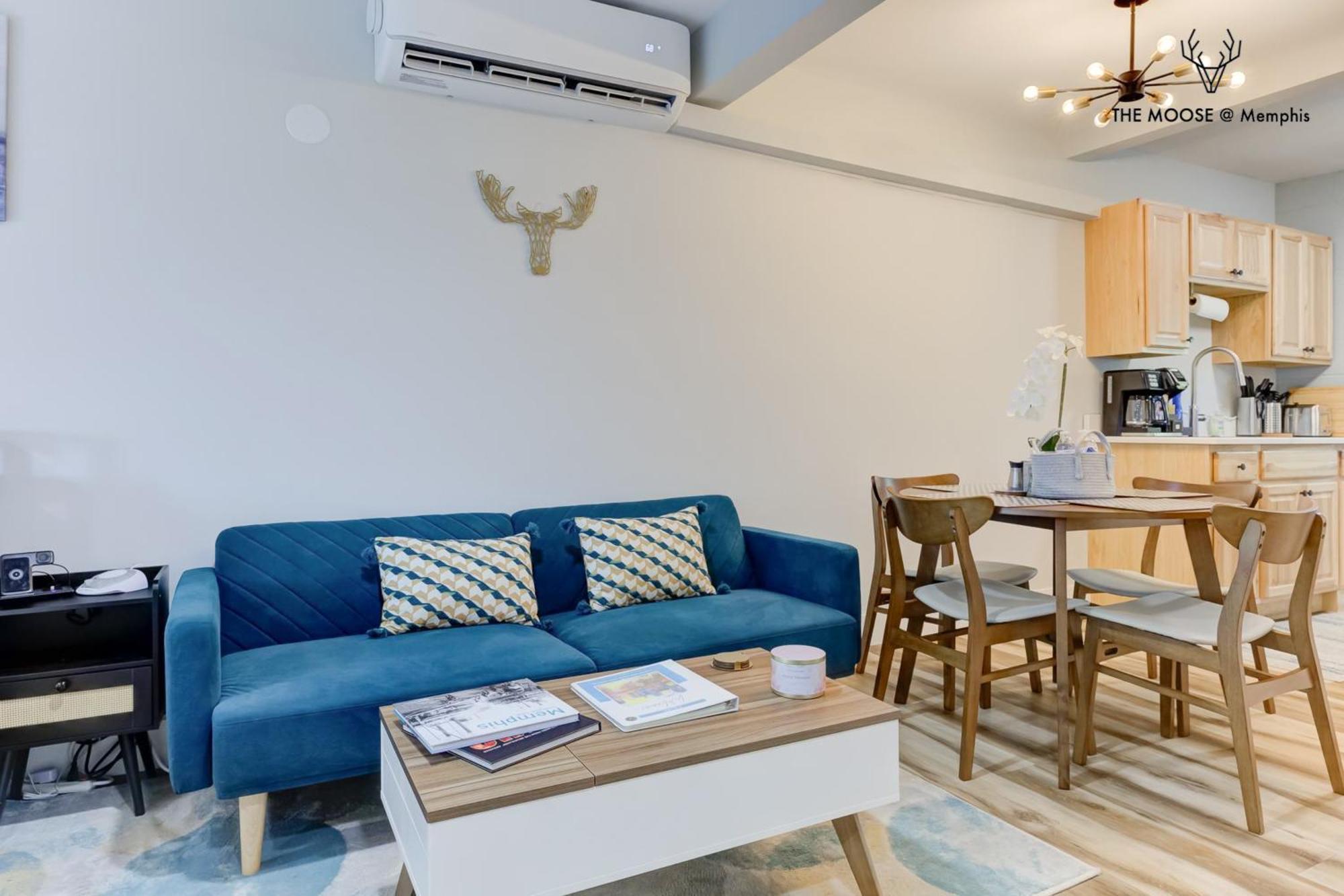Ferienwohnung The Moose #11 - Luxe Modern Loft With King Bed, Free Parking & Wi-Fi Memphis Exterior foto