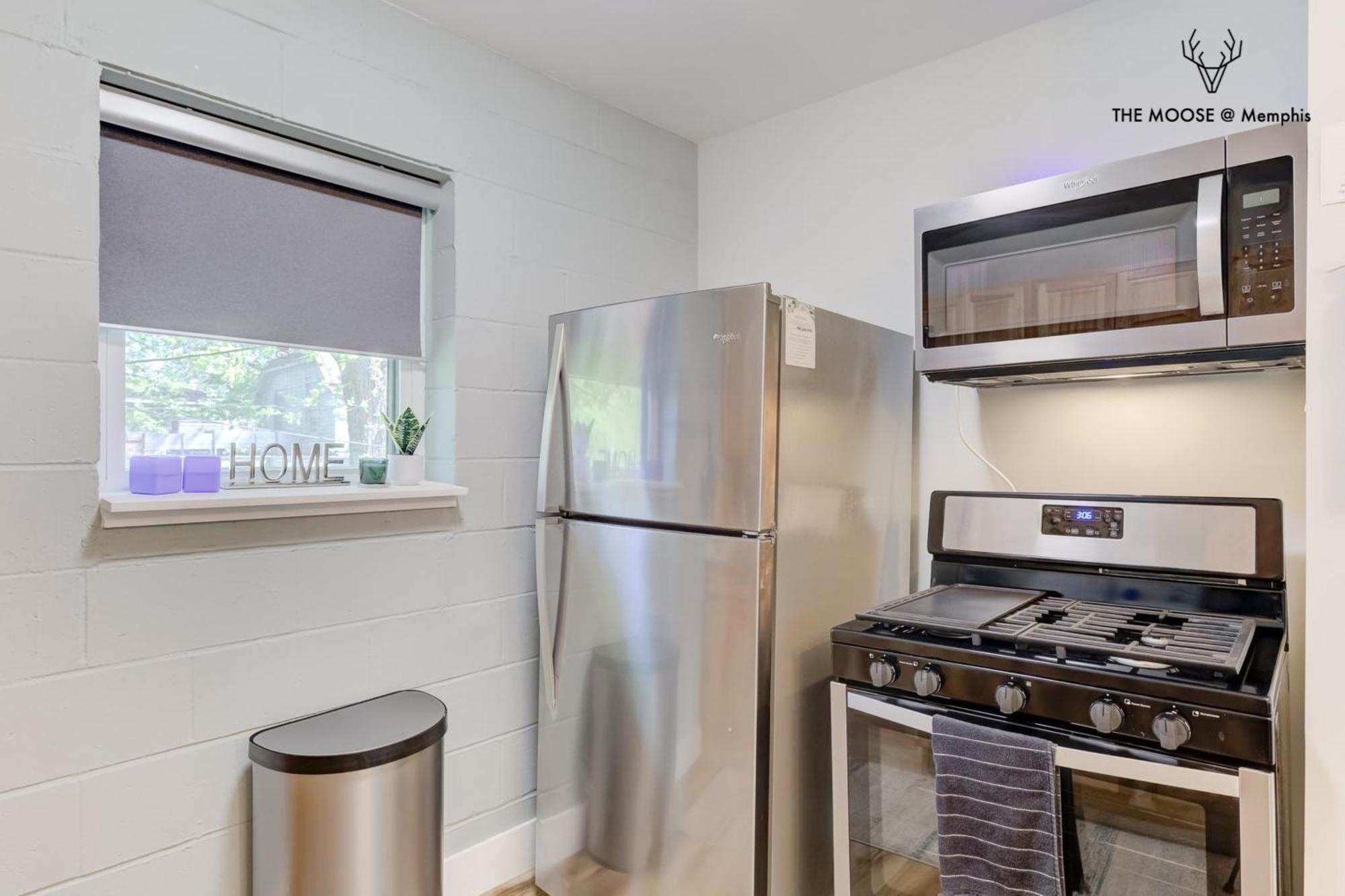 Ferienwohnung The Moose #11 - Luxe Modern Loft With King Bed, Free Parking & Wi-Fi Memphis Exterior foto